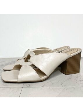 New! Life Stride Thrill Faux Leather Block Heel Sandal 12M